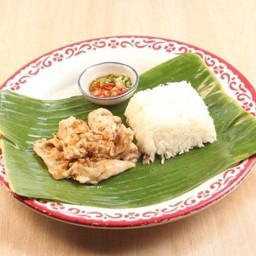 ข้าวหมูกระเทียม