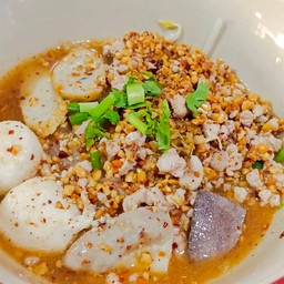 ก๋วยเตี๋ยวหมูต้มยำ (ธรรมดา)