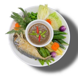 น้ำพริกกะปิ / Thai Shrimp Pasta Chili Dip