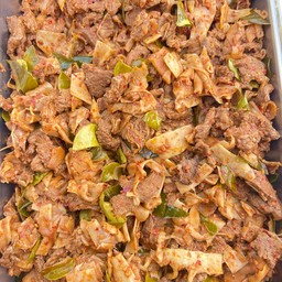 ผัดหน่อไม้เปรี้ยวเนื้อ