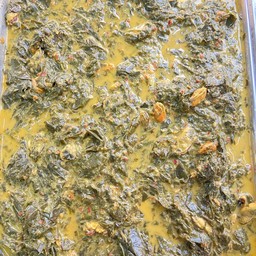 แกงขี้เหล็กใส่หอย