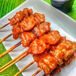 หมูปิ้งโบราณ ชุด 16.ไม้