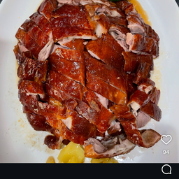 เป็ดย่างฮ่องเต้ เป็นกับ