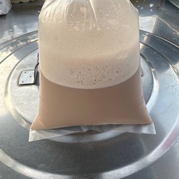 น้ำเต้าหู้โอวัลติลร้อน