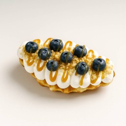 วิปครีมบลูเบอร์รี่