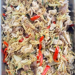 ผัดขิงไก่