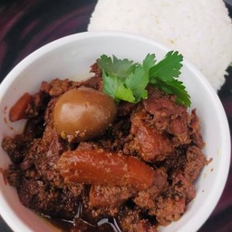 ข้าว+ หมูค้อง