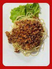 สปาเกตตี้ซอสมะเขือเทสหมูสับ