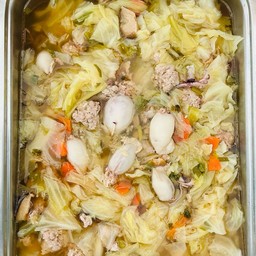 ต้มจืดปลาหมึกยัดไส้