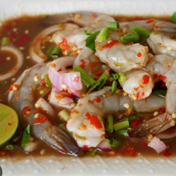 ยำกุ้งสด