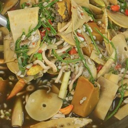 แกงเห็ดกระด้างอ่อน