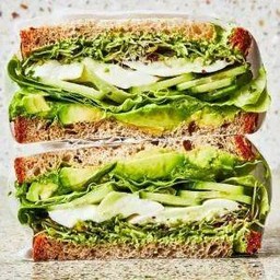 ⭐4.8 (115) - แซนวิช โฮลวีท อโวคาโด้ไข่ขาว ทานตะวันอ่อน 🌻Lean & Clean Sandwich
