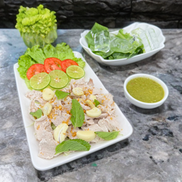 หมูมะนาว / Steamed Pork in Lemon