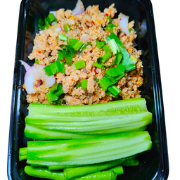 (เป็นกับข้าว) ลาบหมูสับ
