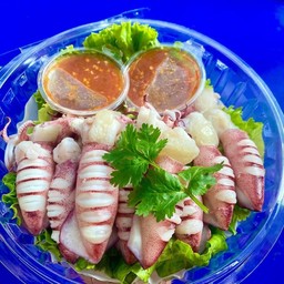 หมึกไข่นึ่ง จิ้มแซ่บ