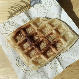 Croffle croissant sugar caramel ครอฟเฟิลครัวซองน้ำตาลคาราเมล