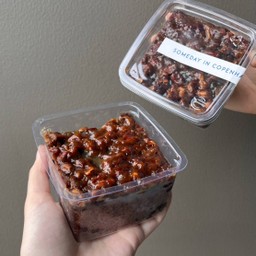 พีแคนทอฟฟี่เค้ก