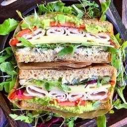 ⭐5.0 (148) - แซนวิช โฮลวีต แฮมชีส เมช-อโวคาโด้ 🥑MeshedAvocado HamCheese Sandwich