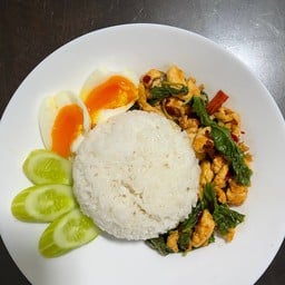 ปรุงรส - ข้าวหมูกระเทียม ข้าวกะเพรา