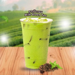 ชาเขียวนมญี่ปุ่น Japanese Milk Green Tea