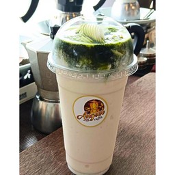 ชาเขียว& มะพร้าวปั่นนมสด
