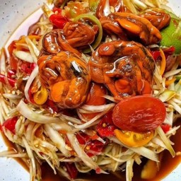 ส้มตำหอยดอง