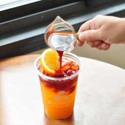 ชาดำส้มเขียวหวาน