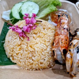 Grilled Shrimp Fried Rice