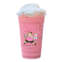 นมชมพู (เย็น)
