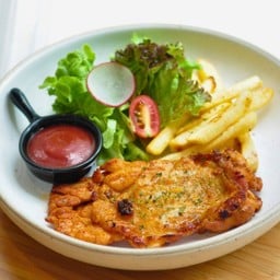 สเต็กไก่สไปซี่