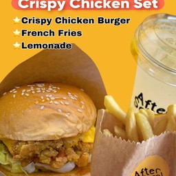 Crispy Chicken Burger Set