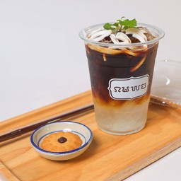 อเมริกาโน่ น้ำมะพร้าว เย็น