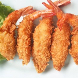 กุ้งชุบแป้งทอด