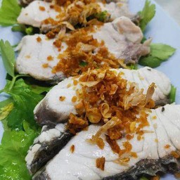 ปลากะพงลวกจิ้ม