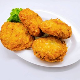 ทอดมันกุ้ง (4ชิ้น)