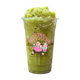 ชาเขียวใส น้ำผึ้ง (ปั่น)