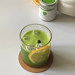 Premium Matcha Honey Lemon
