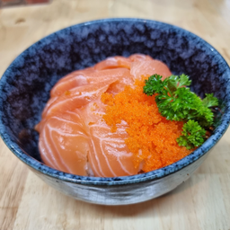 DR01 salmon don l ข้าวหน้าแซลมอนไข่กุ้ง