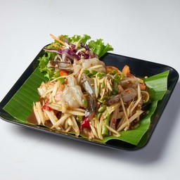 ตำกุ้งสะดุ้ง