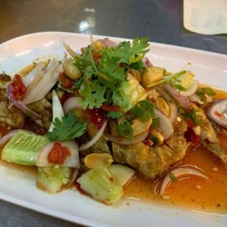 ยำไข่ดาว
