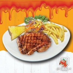 สเต็ก ไก่สไปร์ทซี่ บาบีคิว