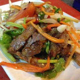ยำเนื้อเสือร้องไห้