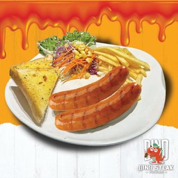 ชุดไส้กรอกหมูรมควัน บาบีคิว