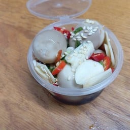 ไข่นกกระทาดองซีอิ๋วเกาหลี (ไข่ต้ม) (6 ฟอง)