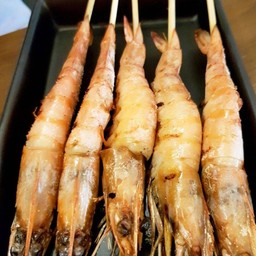 กุ้งเสียบไม้