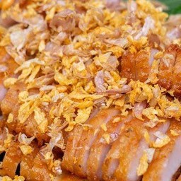 คอหมูทอด
