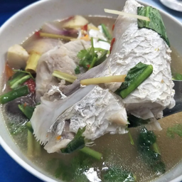 ต้มยำหัวปลากระพง