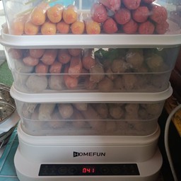 ลูกชิ้นนึ่งรวม   หมู ไก่  ฮอดดอก ปลา เต้าหุ้ปลา  ปลาเส้น ปูอัด