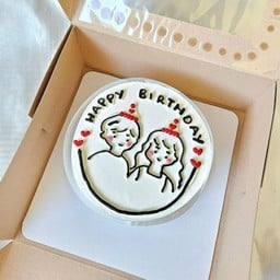 เธอกับฉัน (ระบุข้อความหน้าเค้กได้)