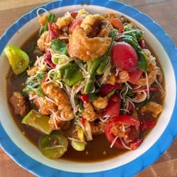 ตำซั่วแคปหมู